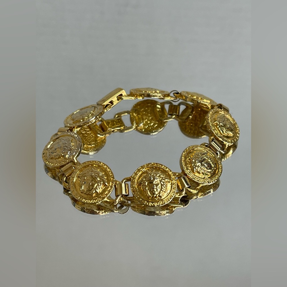 Gianni Versace Medusa Medallion Bracelet